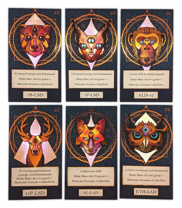 Lysergamide ChemCards group pic
