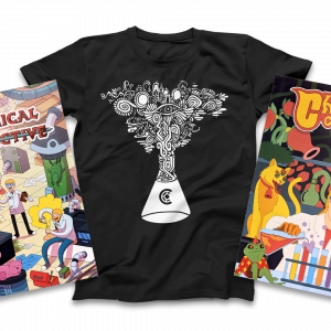 Mega Merch Bundle – T-Shirt & Two Posters