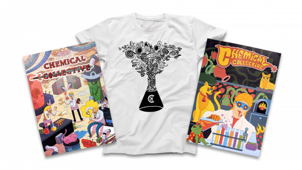 Mega merch bundle white